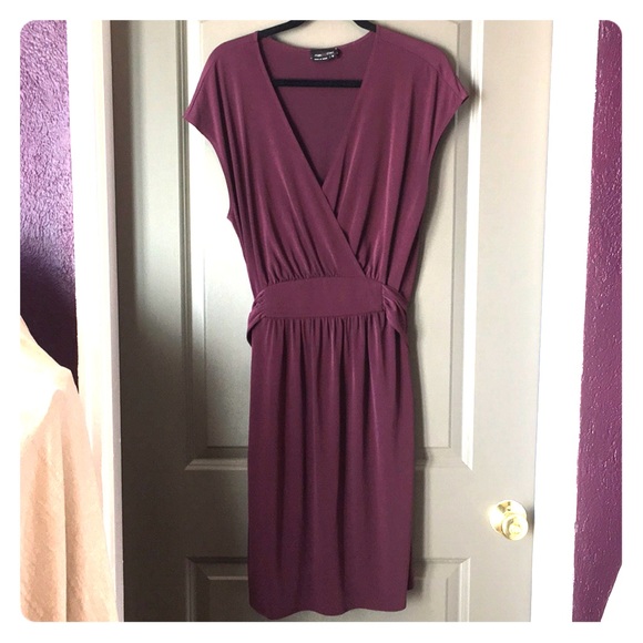 max and cleo wrap dress